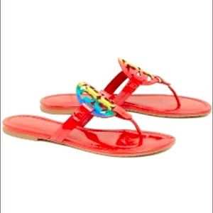 Tory Burch Miller Rainbow 🌈 Sandal! Size 10.5